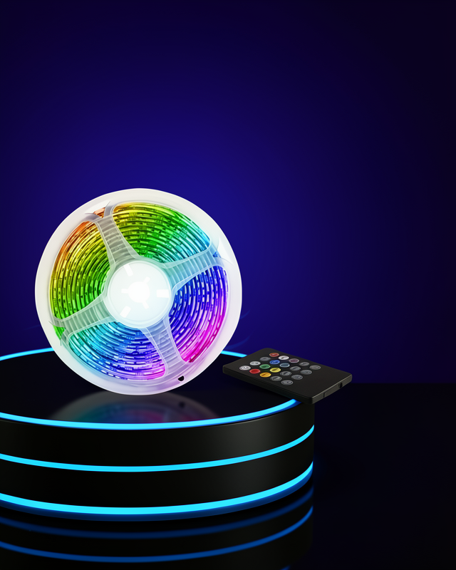 10 metre renkli RGB şerit led kumandalı UCZZZ10MŞERİTLEDDDDDD1