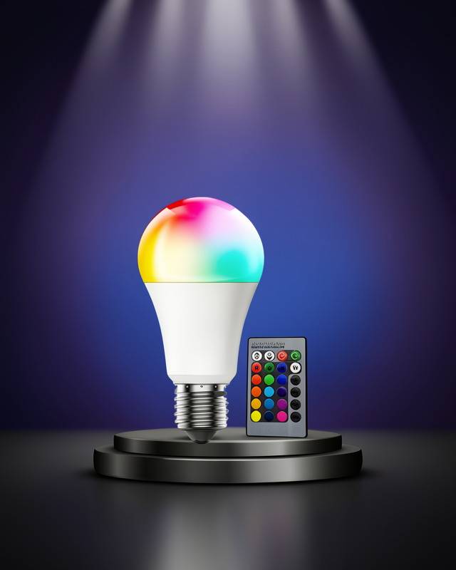 RGB Aydınlatmalı E27 LED Ampul UCZZZRGBLAMBAAAA3