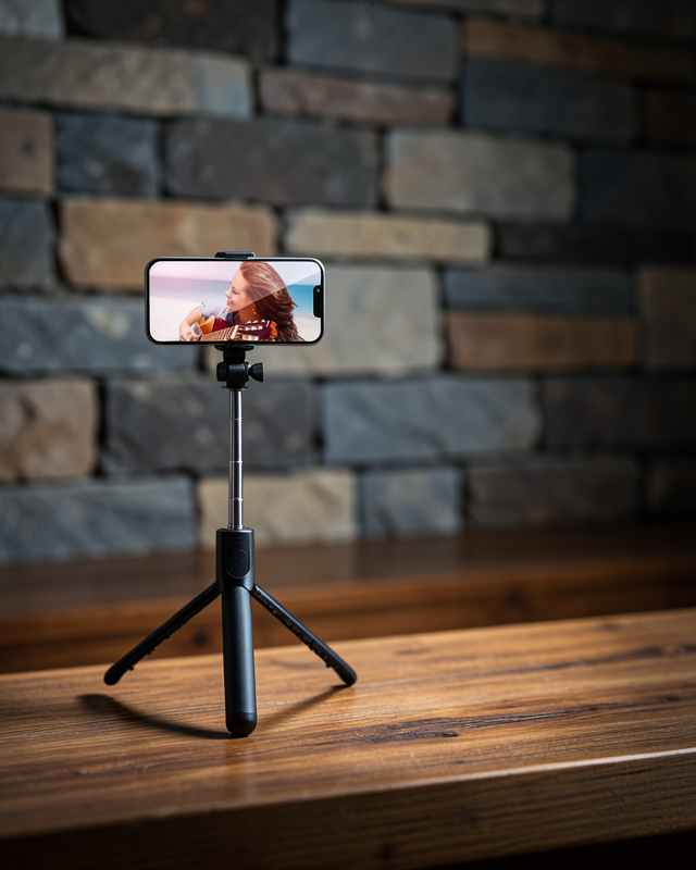 Bluetooth Uzaktan Kumandalı Led Işıklı Tripod Selfie Çubuğu UCZZZSELFİEÇUBUĞUUU2
