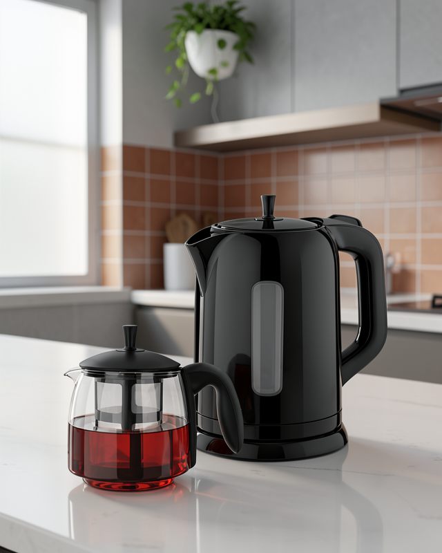 Elektrikli Çay Makinesi 1800W 1,7L Su Haznesi XUCZZZÇAYCI-2-1