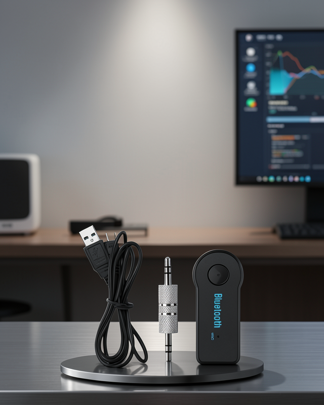 Bluetooth Araç Kiti Siyah UCZZZAUXKİTTT2