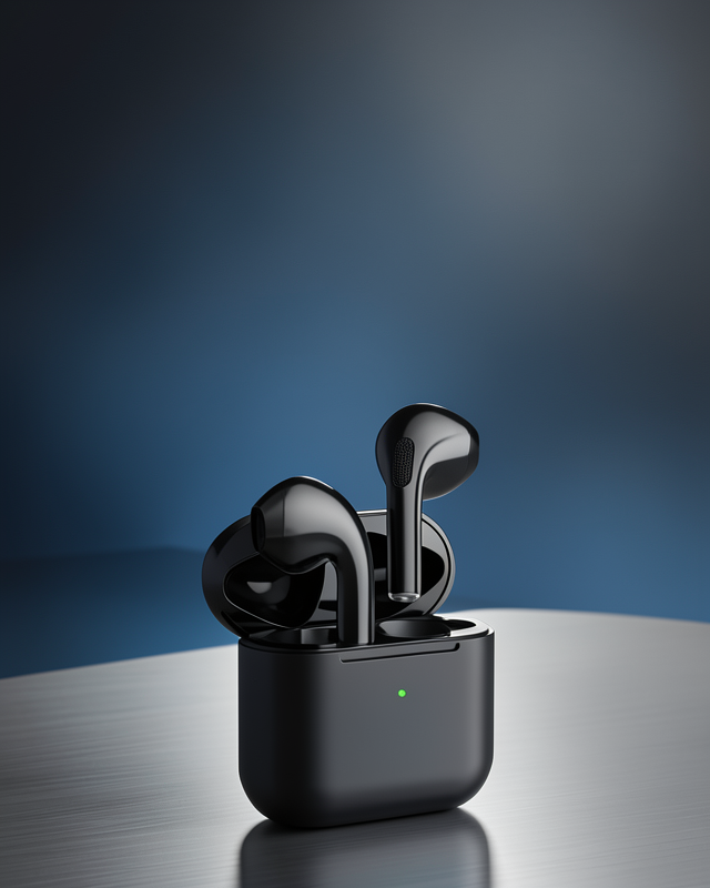 Kablosuz Bluetooth Kulaklık TWS Pro5 ANC Dokunmatik Kontrol UCZZZPRO5SİYAHHH3