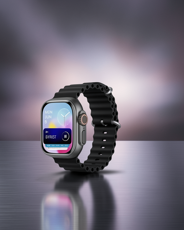 Akıllı Saat Çift Kordonlu Bluetooth Bağlantılı 49 Mm UCZZZT10ULTRASAAT1