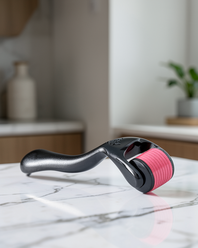 Derma Roller Titanyum Uçlu 540 Iğneli 1 mm Iğne UCZDERMAROLLER2