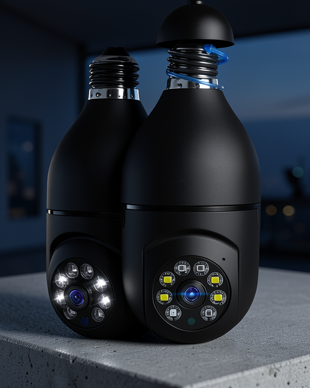 Akıllı WiFi Kamera 360 Derece PTZ UCZWİFİKAMERAAMPUL