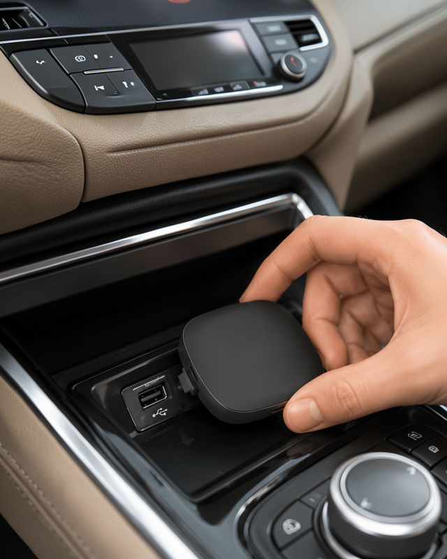 Android Auto Kablosuz Adaptör 5.8GHz Hızlı WiFi XUCZZZANDROİDCARPLAY-2-1