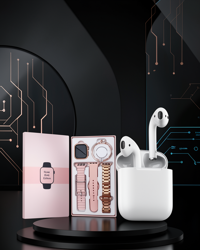 Akıllı Saat 3 Kordonlu 1,70 inç AMOLED Ekran UCZG92NESİL
