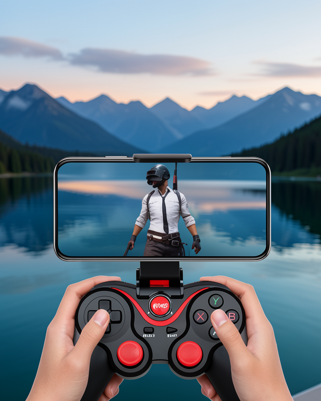 Bluetooth Gamepad X3GAMEPAD1 2.4G Bağlantılı