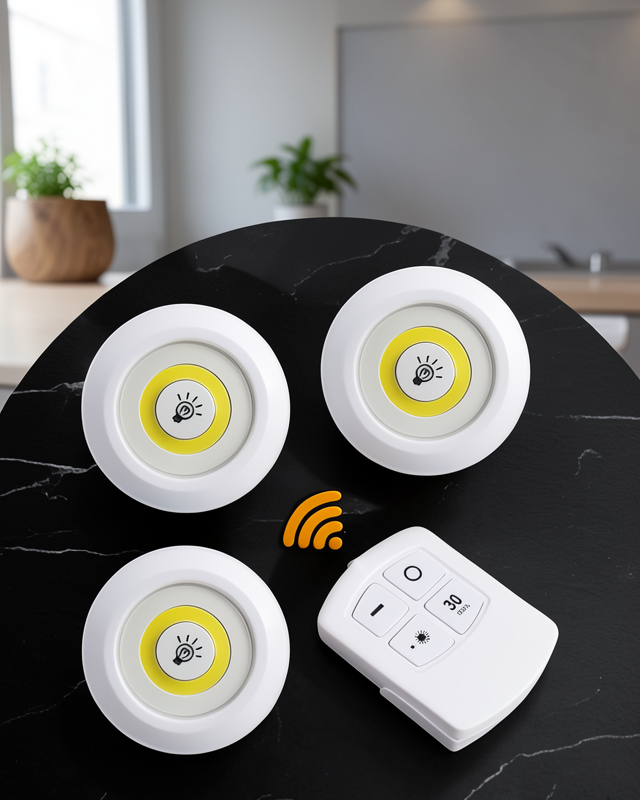 Led Uzaktan Kumandalı 3'lü Lamba Seti UCZ3LÜLAMBA3