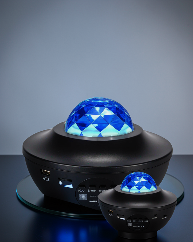 Bluetooth Bağlantılı Taşınabilir Yıldız Gece Lambası Disko Topu UCZXY918HPARLÖR2