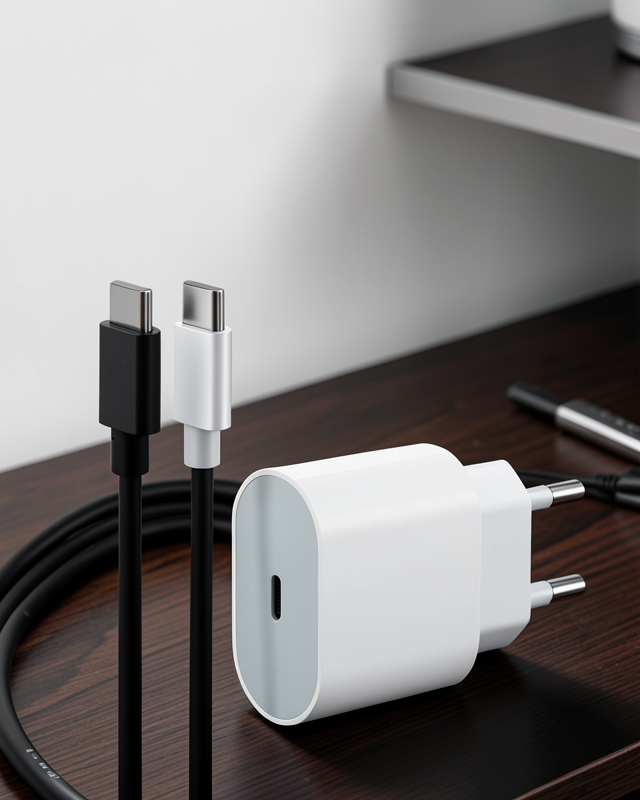 USB-C Girişli 25W Hızlı Şarj Adaptör Seti UCZ25WİPHONEŞARJ3
