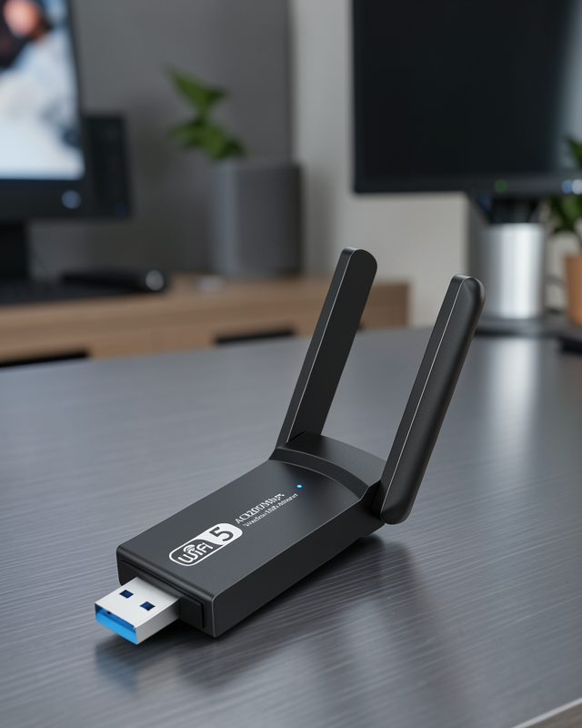 USB 3.0 Wireless Adaptör 1200 Mbps UCZWİFİADAPTÖR2