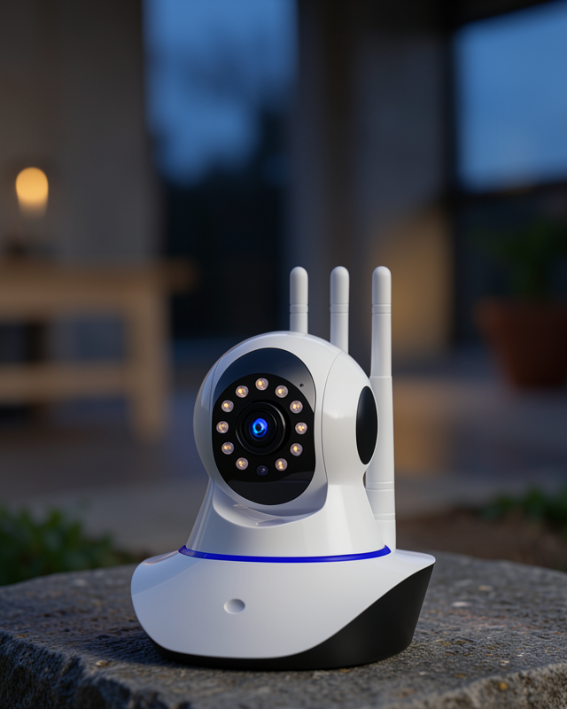 IP Kamera 3.0MP HD Çift Yönlü Ses Hareket Sensörlü UCZWİFİKAMERASI3