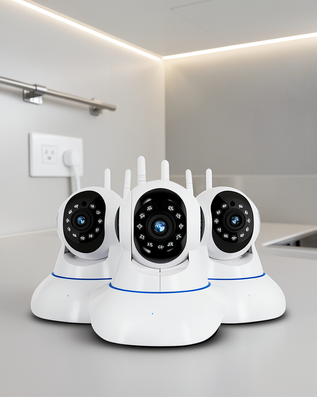 IP Kamera Çift Yönlü Sesli Gece Görüşlü UCZWİFİKAMERA2