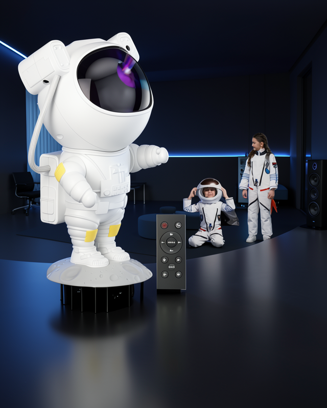Astronot Projeksiyon Lamba Speaker UCZASTRONOTLAMBA2