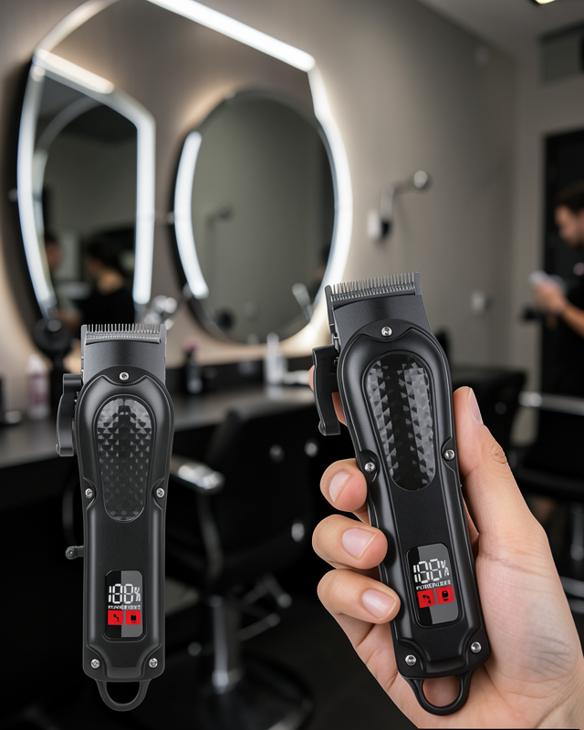 Tıraş Makinesi Dijital Göstergeli Paslanmaz Çelik Bıçaklı UCZHK750TIRAŞM2