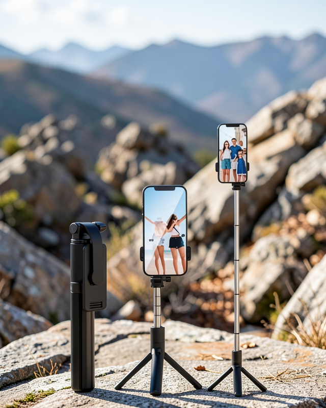 Selfie Çubuğu Ayaklı Tripod Kumandalı UCZSELFİEÇUBUĞU2