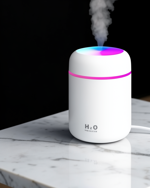 Ultrasonik Mini Nemlendirici Aromaterapi UCZH2ONEMLENDİRİCİ1