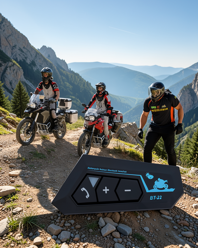 Motosiklet Kulaklık Bluetooth 5.0 UCZBT22KULAKLIK3