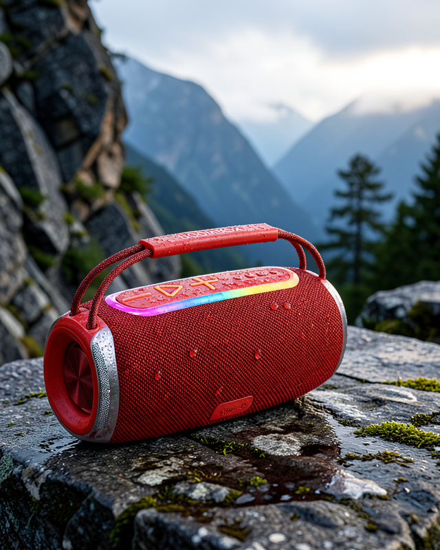 20W Kablosuz Bluetooth Hoparlör RGB Işık Efektli XUCZX360SPEAKER-3-1