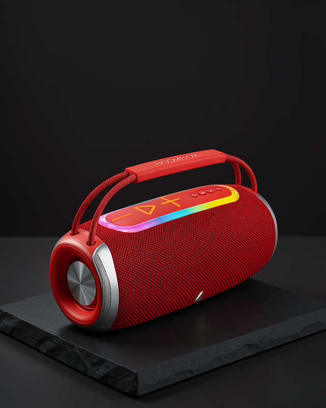 Taşınabilir Bluetooth Hoparlör RGB LED Işıklı XUCZX360SPEAKER-6