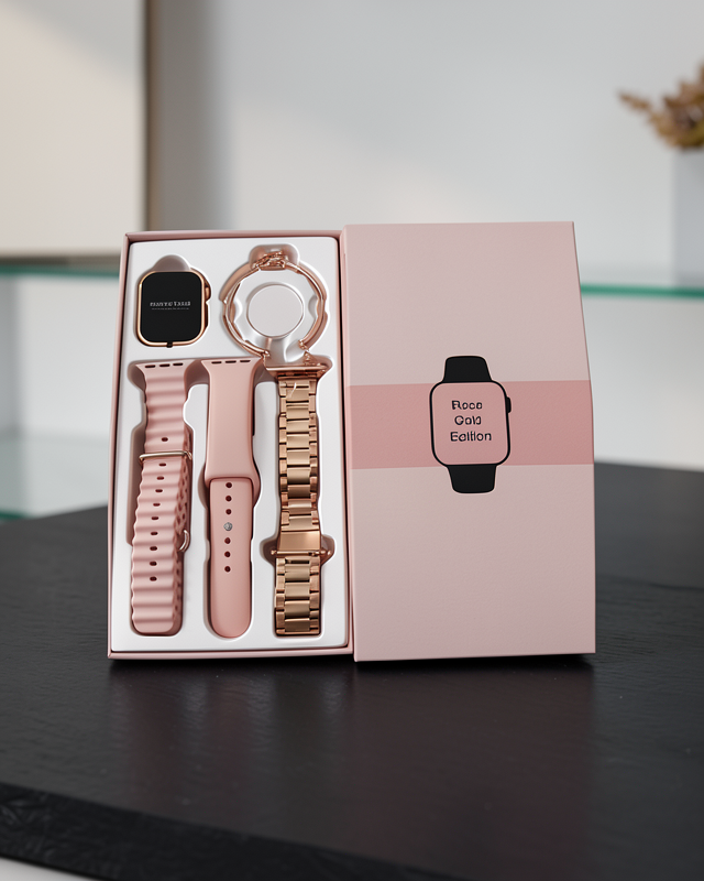 Akıllı Saat Rose Gold Kasa GPS Takibi UCZG9MİNİSAAT2
