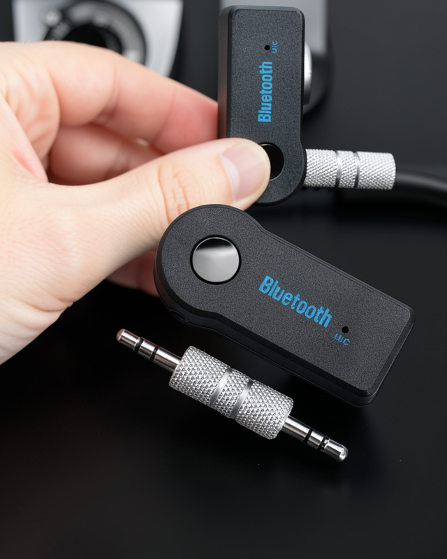 Bluetooth Araç Kiti Hafıza Kartlı UCZAUXKİT2