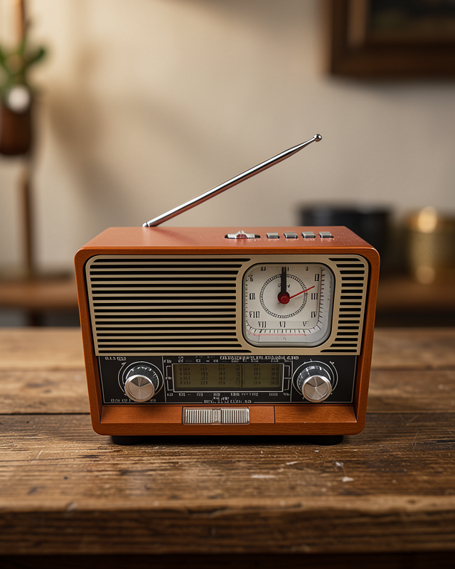 Nostaljik Radyo USB ve Bluetooth Bağlantılı UCZNOSTALJİKRADYO1