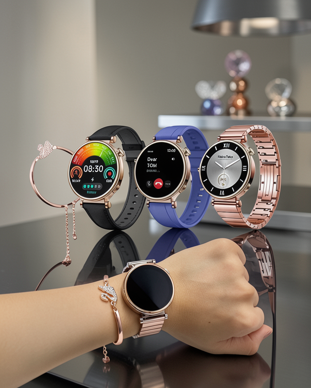 Akıllı Saat Kadınlara Özel Bluetooth Bağlantılı UCZSW43AKILLISAAT3
