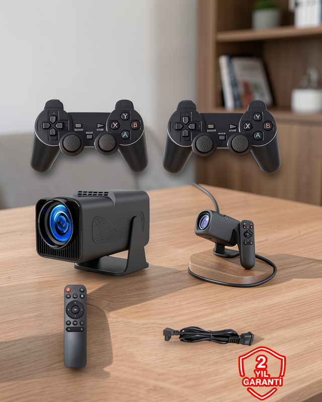 Çok Fonksiyonlu Android Projeksiyon Cihazı UCZPROJEKSİYONGAMEBOX3