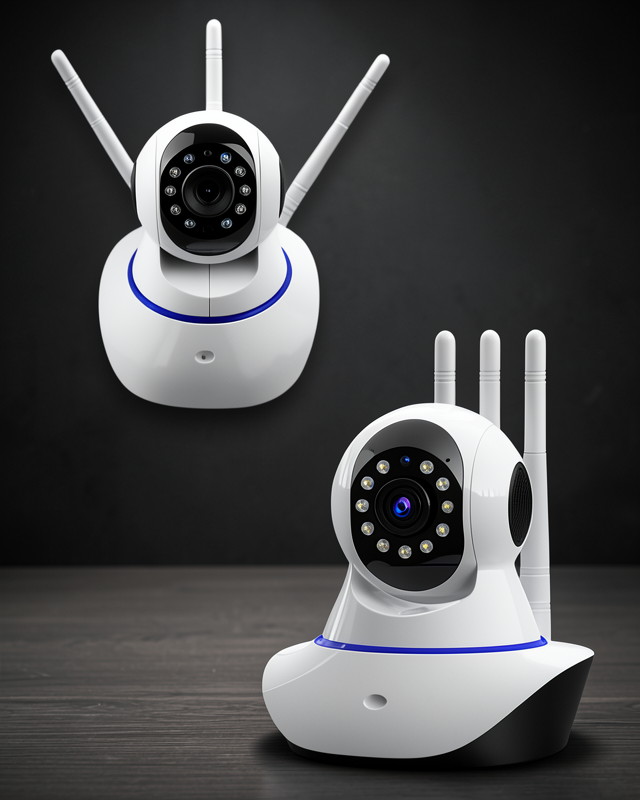 IP Kamera 3.0MP 1080P 64 GB SD Karta Sahip UCZWİFİKAMERA
