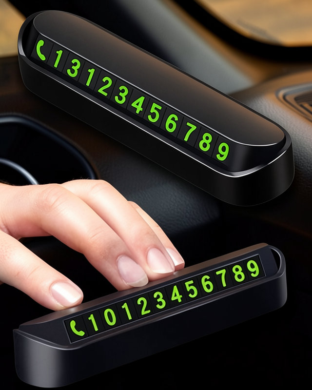 Araç İçi Telefon Numaratörü Alüminyum Kasa Gri Çevirmeli UCZNUMARATORR