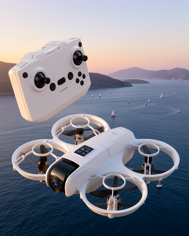 Işıklı Mini Drone Uzun Süreli Şarjlı UCZZZS11DRONE-1-1