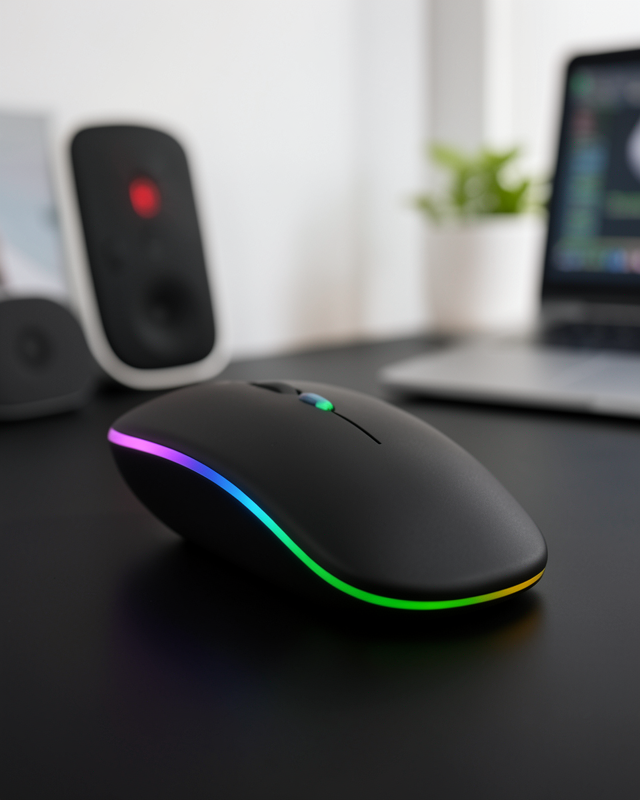 Kablosuz Şarjlı Ergonomik Mouse Pg9009mouse-2