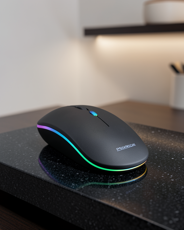 Şarj Edilebilir Kablosuz Mouse 8 10 Metre Menzil Pg9009mouse-4