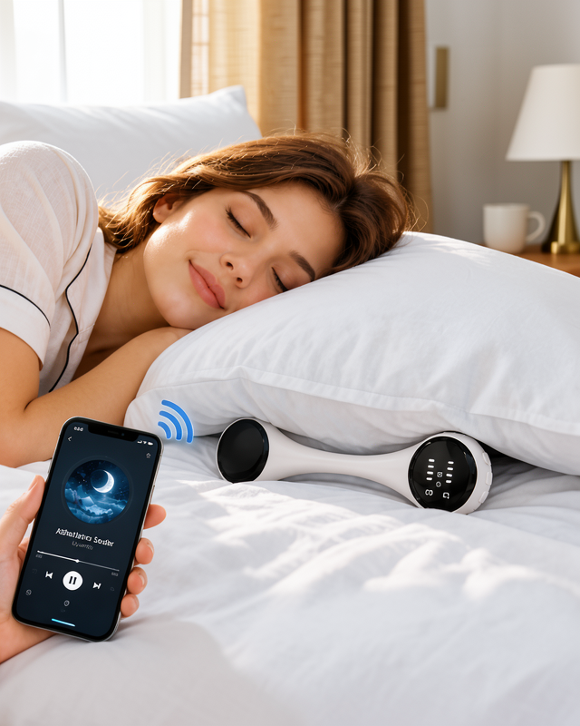 Bluetooth Uyku Hoparlörü 070yastıkaltısp-2 Sessiz Alarm 8 Saat Müzik