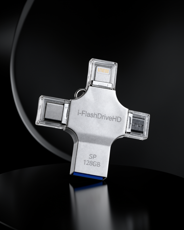 4in1 USB Flash Bellek 128GB Model: 4in1otg128gb-2