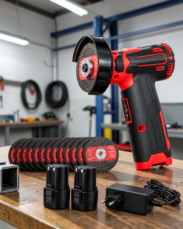 DFL70 Mini Taşlama 76 mm 12V 2.0Ah Li-Ion Çift Akülü