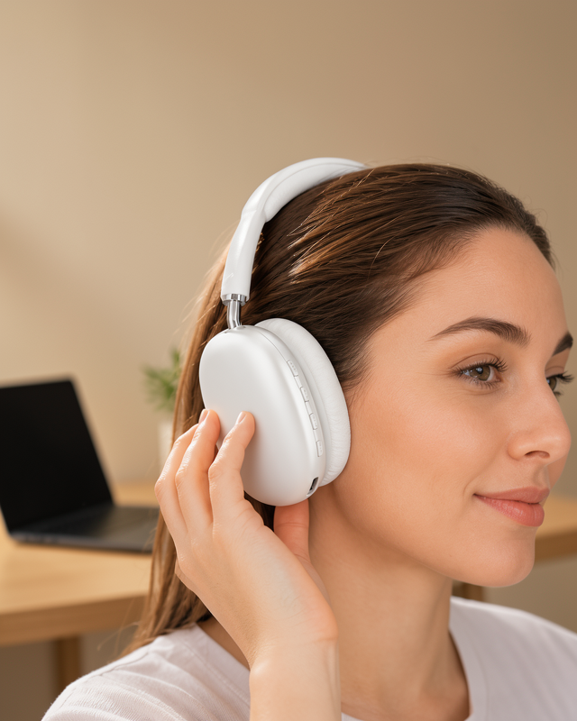 Kulak Üstü Bluetooth Kulaklık 5 Saat Süreyle Müzik XUCZP9PLUSS-4-1