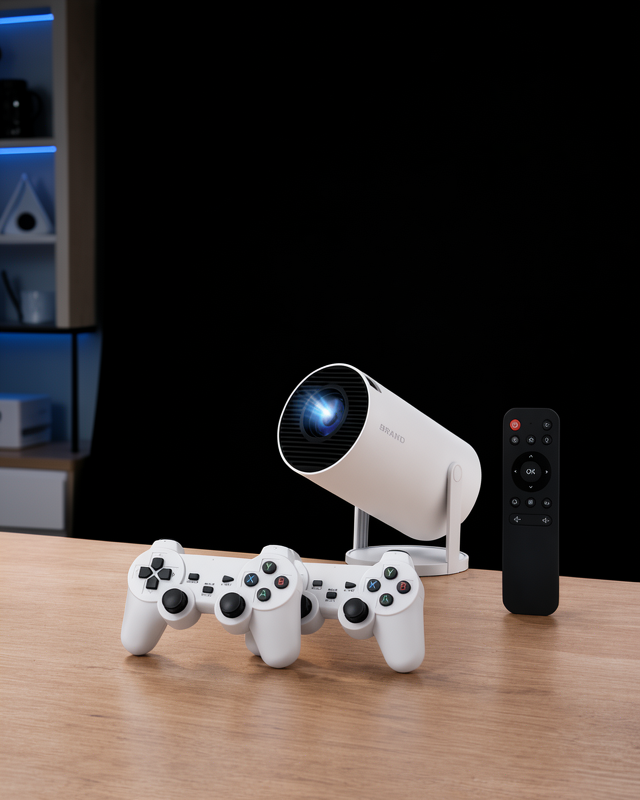 Kablosuz Projeksiyon Cihazı 4K Çift Kollu Tasarım XUCZM300MAXXXXXX-4-1