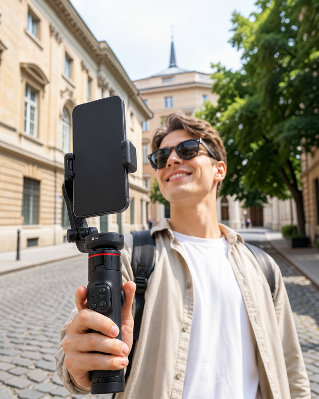 Akıllı Takipli Gimbal Selfie Stick UCZZPDC22GİMBEL-1