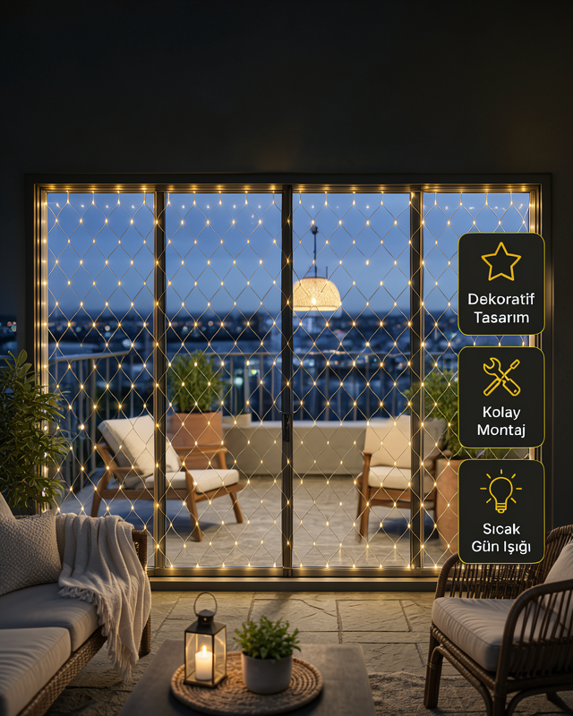 Balkon ve Teras Işığı Gün Işığı LED UCZZ3MAĞLED-2