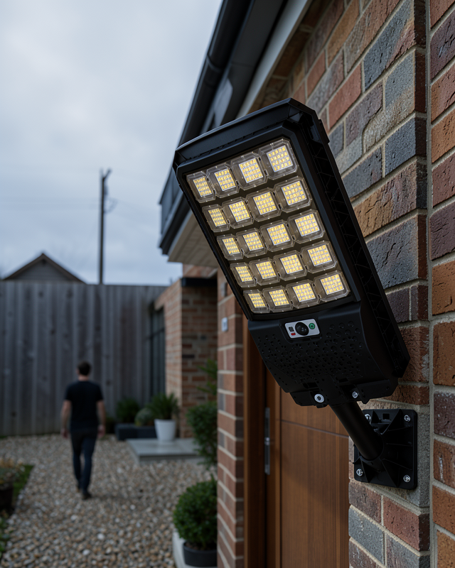 Solar LED Bahçe Lambası Hareket Sensörlü UCZZW7207SOLARLAMBA-2