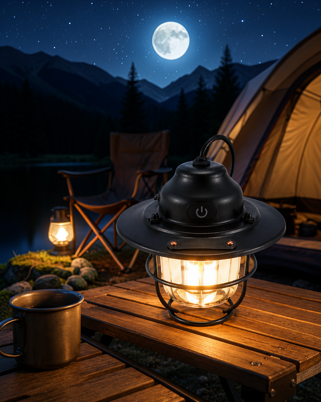 Outdoor LED Gece Lambası Uzun Ömürlü Batarya XUCZHS67KAMPLAMBA-7