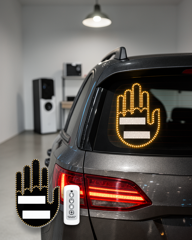 LED El Park Uyarı Cihazı Uzaktan Kumandalı XUCZGESTURE-6