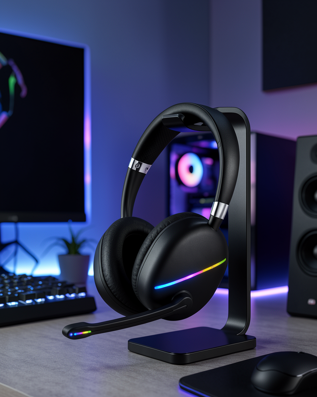 Kulaküstü Bluetooth 5.0 RGB Işıklı UCZZMAX17-3-1
