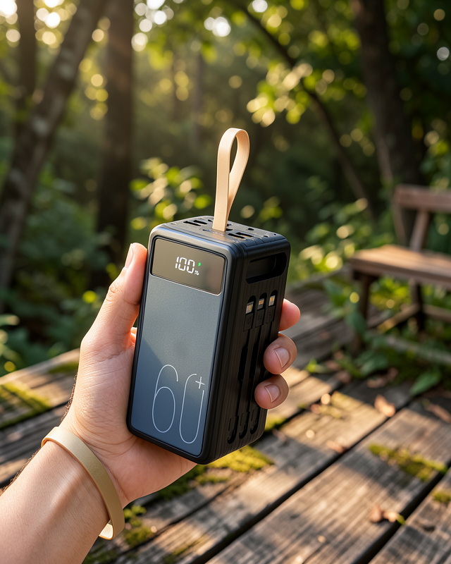 4 Çıkışlı Hızlı Şarjlı Powerbank XUCZ60000POWERBANK-7