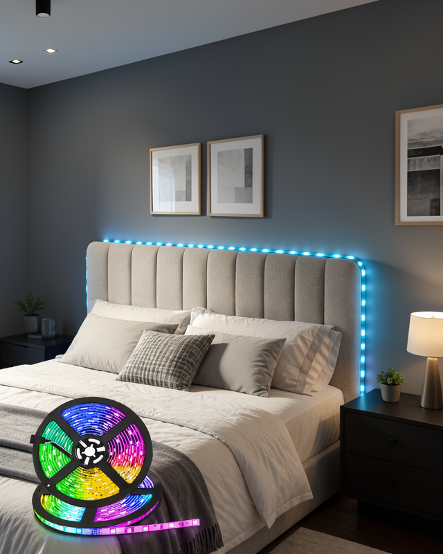 Kumandalı Şerit LED 5 Metre XUCZ5MŞERİTLED-8