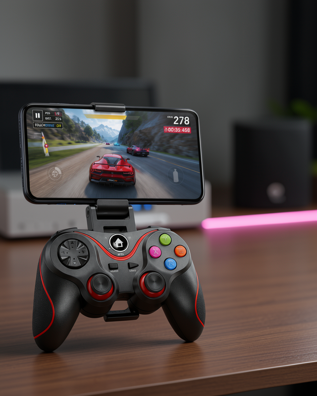 Kablosuz Bluetooth Oyun Kolu Android Uyumlu UUCZZZX3GAMEPADDD1-1