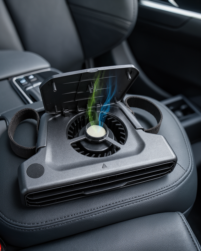 USB Şarjlı Boyun Soğutucu Fan 5 Seviyeli Sessiz Turbo Model
